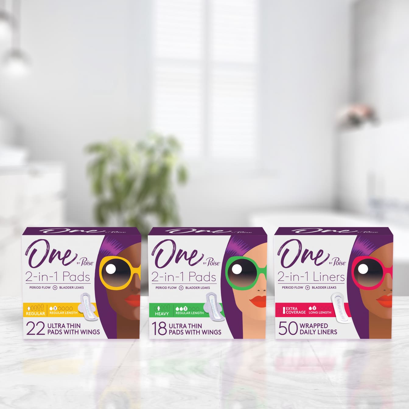 One by Poise® for women
